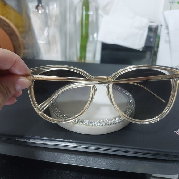 Michael Kors Women\'s Brisbane 54mm Brown Light Gold Sunglasses MK1077-101413-5 main image 11
